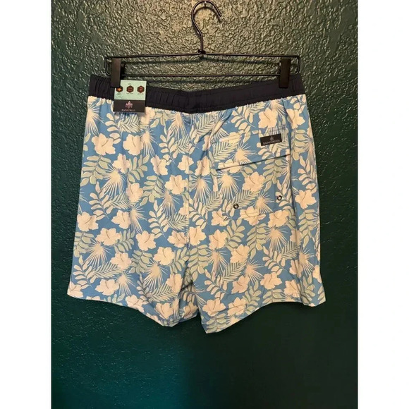 NWT Rainforest Men's Swim Shorts Trunks MOOD INDIGO Anchors - Picture 3 of 3